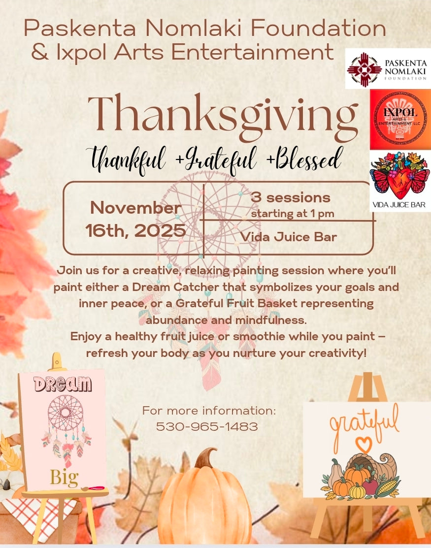 11/16Red Bluff-3:30pm Thanksgiving-Thankful, Grateful, Blessed